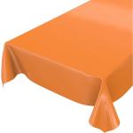 Orange Unifarbene Runde Wachstücher schmutzabweisend 