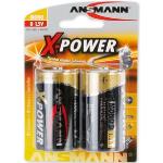 Ansmann Batterie Alkaline X-Power Mono, 2er-Pack