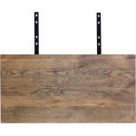 Graue Ansteckplatten & Einlegeplatten aus Holz Breite 50-100cm, Höhe 50-100cm, Tiefe 50-100cm 2-teilig 
