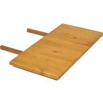Braune Bio Ansteckplatten & Einlegeplatten geölt aus Massivholz ausziehbar Breite 100-150cm, Höhe 100-150cm, Tiefe 0-50cm 