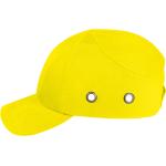 Gelbe Basecaps für Kinder & Baseball-Caps für Kinder mit Klettverschluss aus Baumwolle 