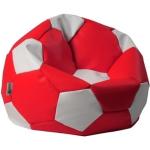 Sitzsäcke Fußball aus Kunstleder Breite 50-100cm, Höhe 50-100cm, Tiefe 50-100cm 