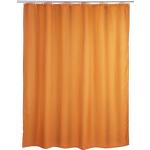 Orange WENKO Textil-Duschvorhänge aus Textil 200x180 