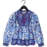 Antik Batik Bluse Salma Blouse Blau Damen