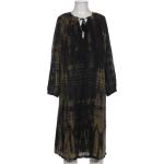 Antik Batik Damen Kleid, grün 38