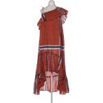 Antik Batik Damen Kleid, orange 36