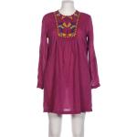 Reduzierte Pinke Batik Antik Batik Damenkleider Größe M 