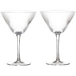 Moderne Anton Studio Designs Cocktailgläser aus Glas mundgeblasen 2-teilig 