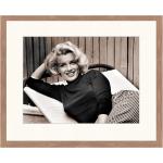 Any Image Wandbild Marilyn Monroe, Gartenshooting Mit Rahmen