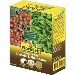 Anzucht-Set Tomate & Basilikum Gemüsesamen FloraSelf