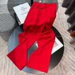 Rote Business Business-Hosen für Damen Größe XXL für den für den Frühling 