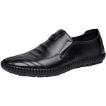 Schwarze Lack-Optik Business Orthopädische Schuhe mit Schnürsenkel aus Veloursleder orthopädisch für Herren Größe 41 für den für den Herbst 