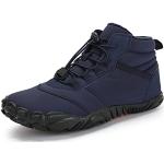 Blaue Trailrunning Schuhe Gefüttert für Damen Größe 38 für den für den Winter 