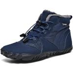 Blaue Trailrunning Schuhe Gefüttert für Damen Größe 41 für den für den Winter 