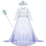 Reduzierte Weiße Prinzessin-Kostüme für Kinder Größe 110 