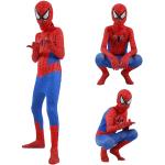 Reduzierte Blaue Spiderman Cosplay-Kostüme für Kinder 