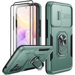Reduzierte Grüne Samsung Galaxy A54 Hüllen Art: Bumper Cases mit Bildern mit Schutzfolie 