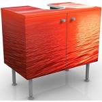 Rote Bilder-Welten Waschbeckenunterschränke & Badunterschränke Breite 0-50cm, Höhe 0-50cm, Tiefe 0-50cm 