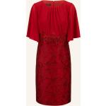 Rote Elegante Apart Mini Kurze Cocktailkleider mit Reißverschluss aus Chiffon für Damen Größe M zur Hochzeit 