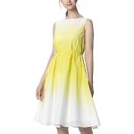 APART Fashion Damen Dip-Dye Dress Kleid, Creme-van