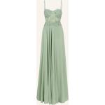 Mintgrüne Elegante Apart Maxi Lange Abendkleider mit Reißverschluss aus Polyester für Damen Größe S 