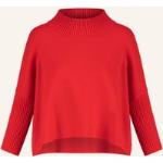 Reduzierte Rote Oversize Apart Kaschmir-Pullover aus Polyamid für Damen Größe XS 