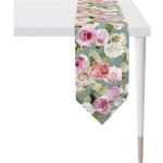 Rosa Tischbänder aus Baumwolle 1-teilig 