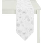Apelt Tischband Spitz Christmas Elegance Weiß Mischgewebe Modern 24x175 cm (BxT)