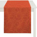 Apelt Tischläufer Alabama Rot /Orange Kunstfaser Modern 48x140 cm (BxT)