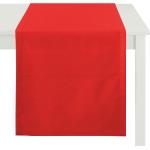 Rote Moderne Apelt Tischläufer aus Kunstfaser 
