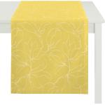 Gelbe Landhausstil Apelt Tischläufer aus Kunstfaser 