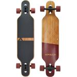 Apollo Fiberglas Longboard "Bali Slide" Twin Tip DT Komplettboard 99,5 x 22 cm 5 Lagen (3 Holz / 2 Fiberglas)