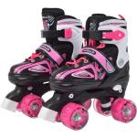 Apollo Roller Skates Super Quad X-Pro LED black/pink
