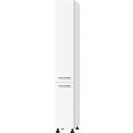 Weiße Optifit Küchenschränke matt Breite 0-50cm, Höhe 200-250cm, Tiefe 50-100cm 