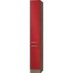 Rote Optifit Apothekerschränke aus Eiche Breite 0-50cm, Höhe 200-250cm, Tiefe 50-100cm 