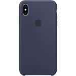 Mitternachtsblaue Apple iPhone XS Max Cases aus Silikon 