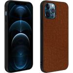 Braune iPhone 12 Pro Max Hüllen Art: Bumper Cases aus Silikon 