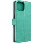Grüne iPhone 14 Hüllen Art: Flip Cases mit Muster mit Band 