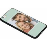 Schwarze iPhone 6/6S Plus Cases Art: Soft Cases mit Bildern aus Silikon 