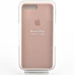 Apple iPhone 8 Plus Silikon Hülle Case sandrosa | Zustand: wie neu