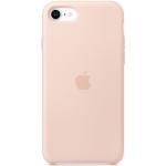 Rosa Apple iPhone SE Hüllen 2020 Art: Soft Cases aus Silikon 