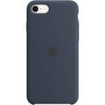 Blaue Apple iPhone SE Hüllen 2020 Art: Soft Cases aus Silikon 