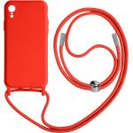 Rote Geflochtene iPhone XR Cases Art: Handyketten aus Silikon 