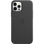 APPLE Leder Case iPhone 12|12Pro schwarz