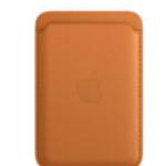 Apple Leder Wallet mit MagSafe für alle iPhone 12/13 goldbraun MM0Q3ZM/A