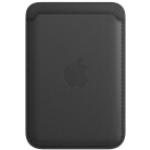Schwarze Apple iPhone 13 Mini Hüllen aus Leder für kabelloses Laden 