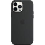 Schwarze Apple iPhone 13 Pro Hüllen Art: Soft Cases aus Silikon 