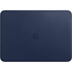 Marineblaue Apple Macbook Taschen aus Leder klein 