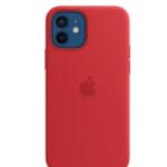 Apple Original iPhone 12/12 Pro Silikon Case mit MagSafe PRODUCT(RED)