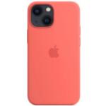 Pinke Apple iPhone 13 Mini Hüllen Art: Soft Cases aus Silikon 